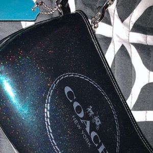 Sparkle Coach wristlet